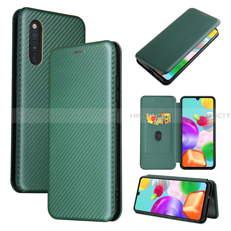 Funda de Cuero Cartera con Soporte Carcasa L04Z para Samsung Galaxy A41 SC-41A