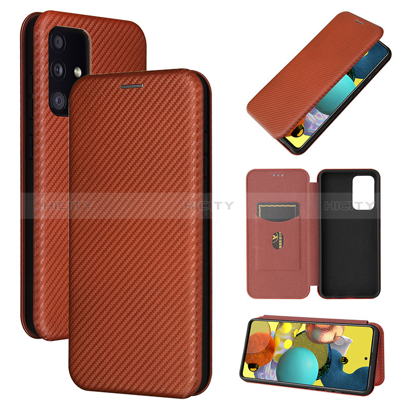 Funda de Cuero Cartera con Soporte Carcasa L04Z para Samsung Galaxy A52s 5G