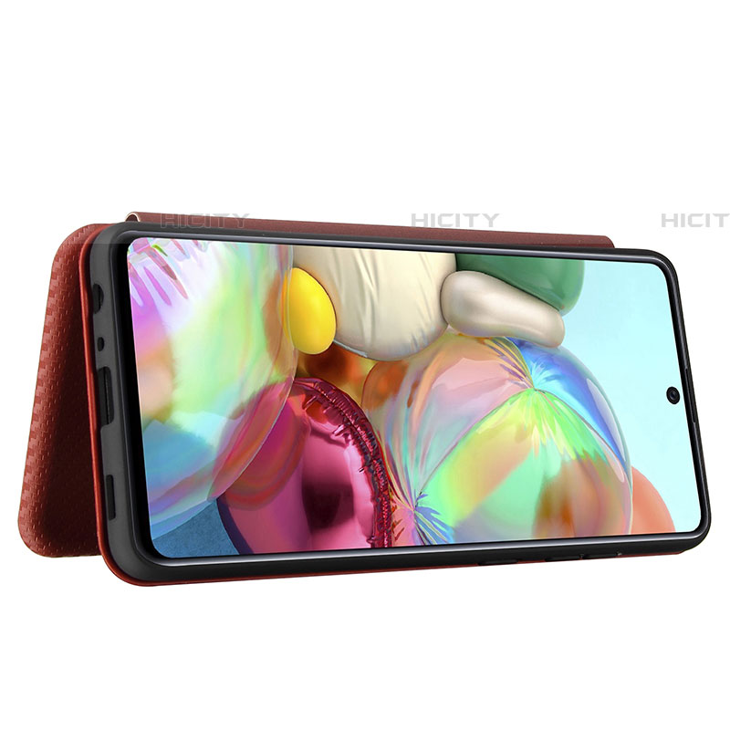 Funda de Cuero Cartera con Soporte Carcasa L04Z para Samsung Galaxy A72 4G