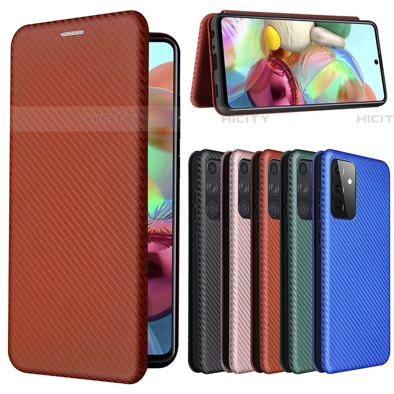 Funda de Cuero Cartera con Soporte Carcasa L04Z para Samsung Galaxy A72 5G