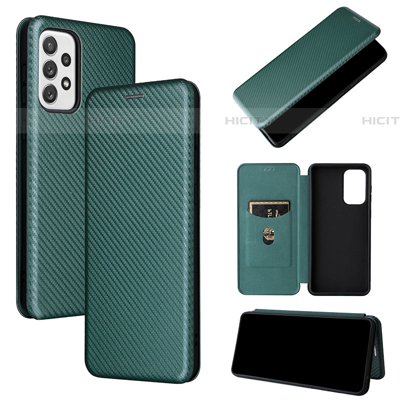 Funda de Cuero Cartera con Soporte Carcasa L04Z para Samsung Galaxy A73 5G