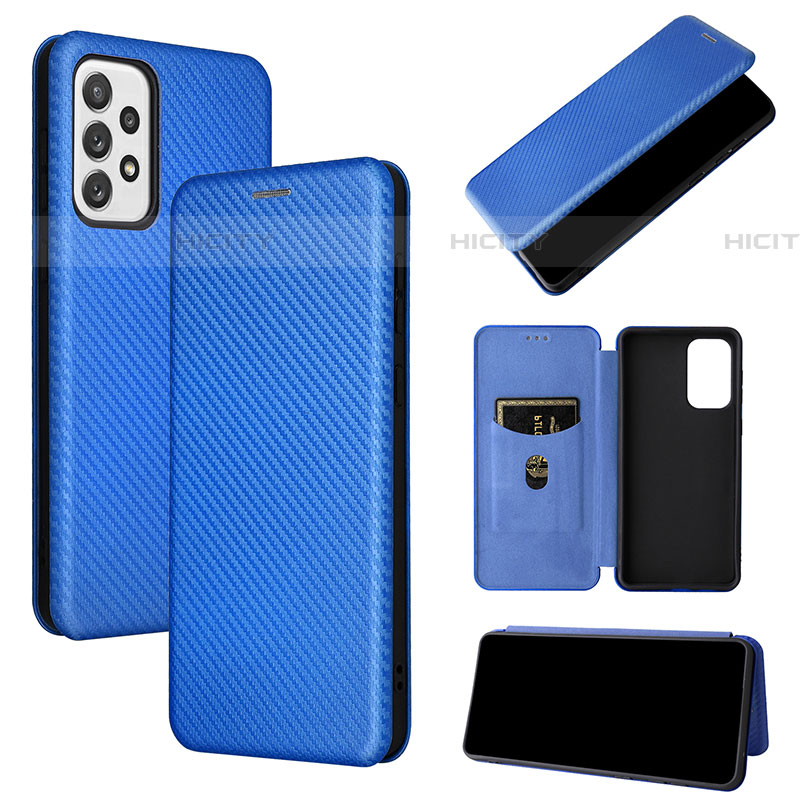 Funda de Cuero Cartera con Soporte Carcasa L04Z para Samsung Galaxy A73 5G