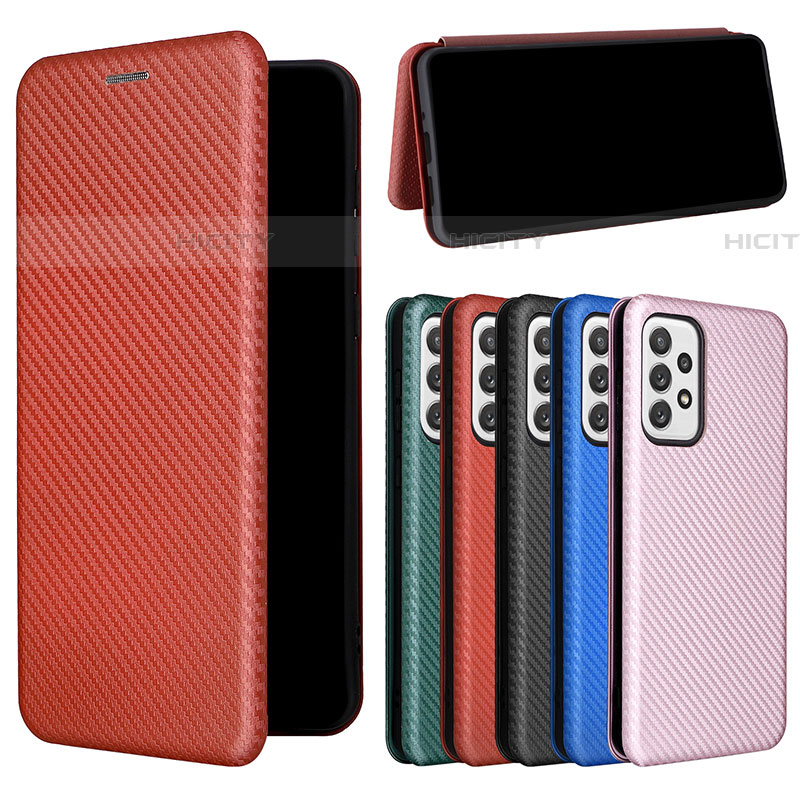 Funda de Cuero Cartera con Soporte Carcasa L04Z para Samsung Galaxy A73 5G