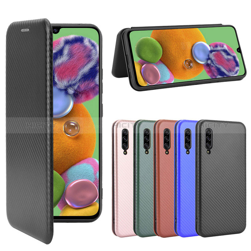 Funda de Cuero Cartera con Soporte Carcasa L04Z para Samsung Galaxy A90 5G