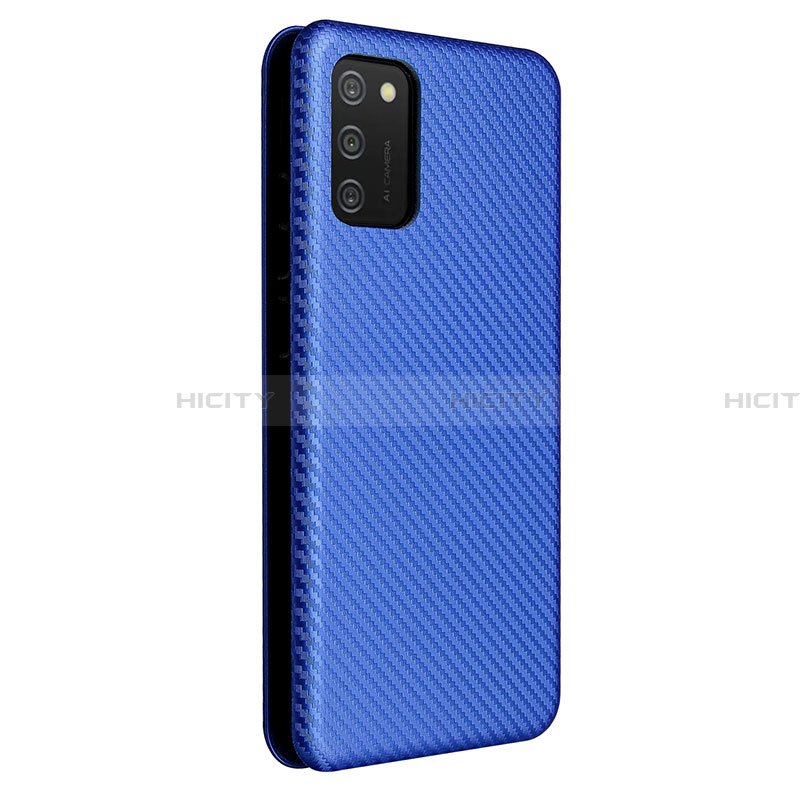 Funda de Cuero Cartera con Soporte Carcasa L04Z para Samsung Galaxy F02S SM-E025F