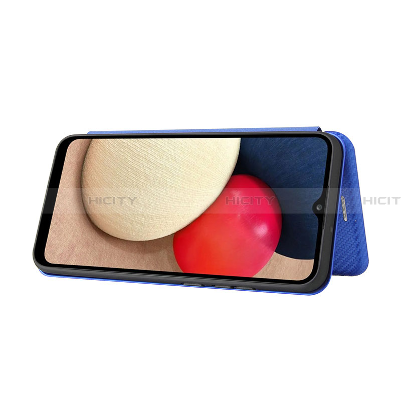 Funda de Cuero Cartera con Soporte Carcasa L04Z para Samsung Galaxy F02S SM-E025F