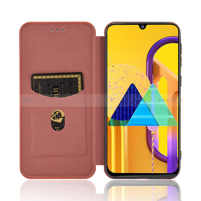 Funda de Cuero Cartera con Soporte Carcasa L04Z para Samsung Galaxy M30s