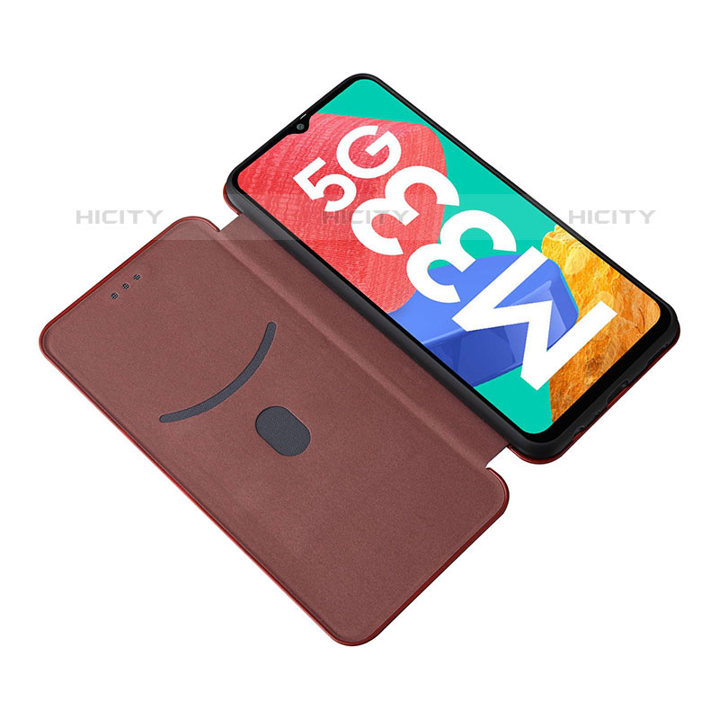 Funda de Cuero Cartera con Soporte Carcasa L04Z para Samsung Galaxy M33 5G