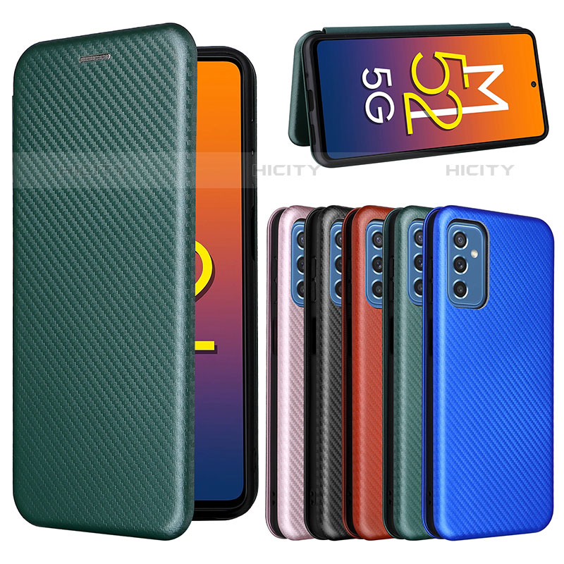 Funda de Cuero Cartera con Soporte Carcasa L04Z para Samsung Galaxy M52 5G