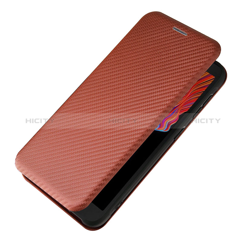 Funda de Cuero Cartera con Soporte Carcasa L04Z para Samsung Galaxy XCover 5 SM-G525F