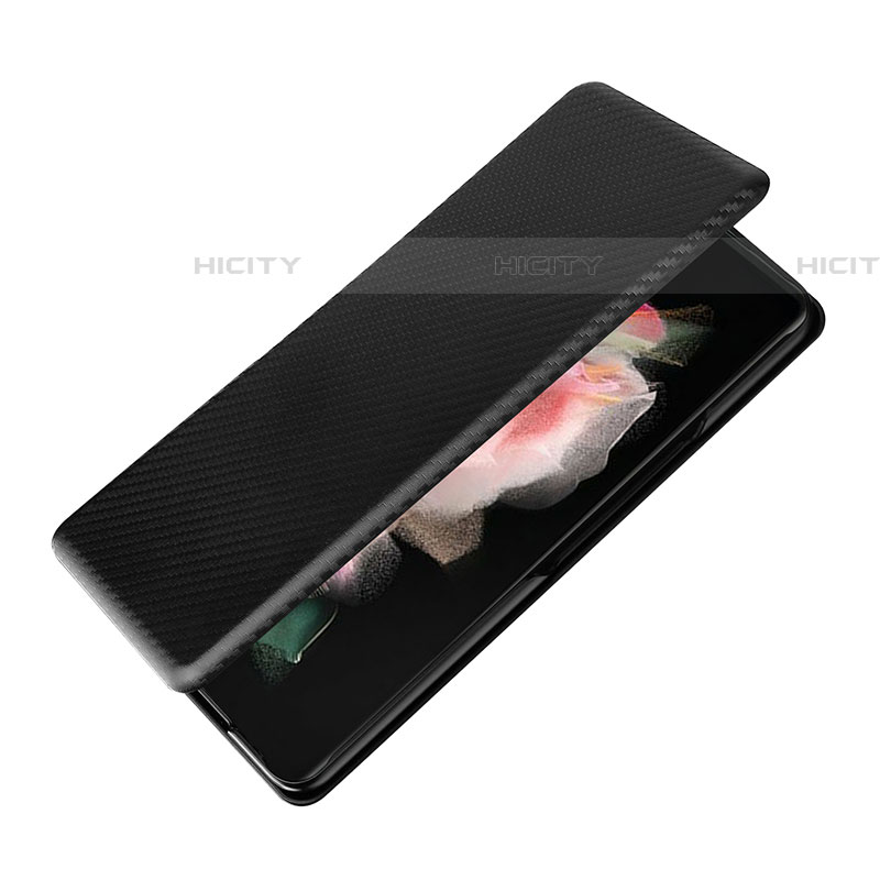 Funda de Cuero Cartera con Soporte Carcasa L04Z para Samsung Galaxy Z Fold4 5G