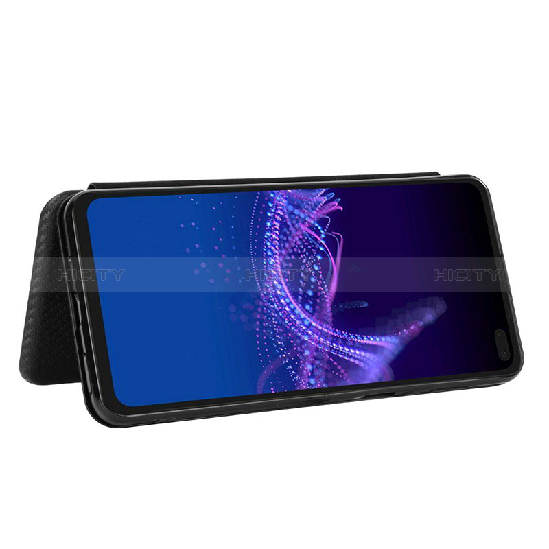 Funda de Cuero Cartera con Soporte Carcasa L04Z para Sharp Aquos Sense4 Plus