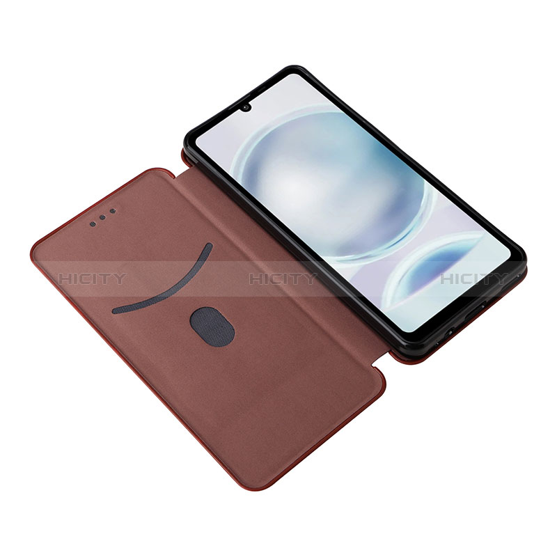 Funda de Cuero Cartera con Soporte Carcasa L04Z para Sharp Aquos Sense8