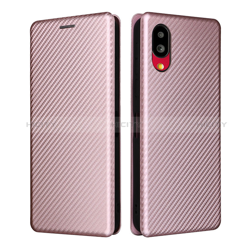 Funda de Cuero Cartera con Soporte Carcasa L04Z para Sharp Simple Sumaho 6