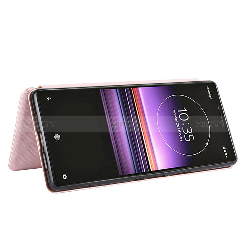 Funda de Cuero Cartera con Soporte Carcasa L04Z para Sony Xperia 1