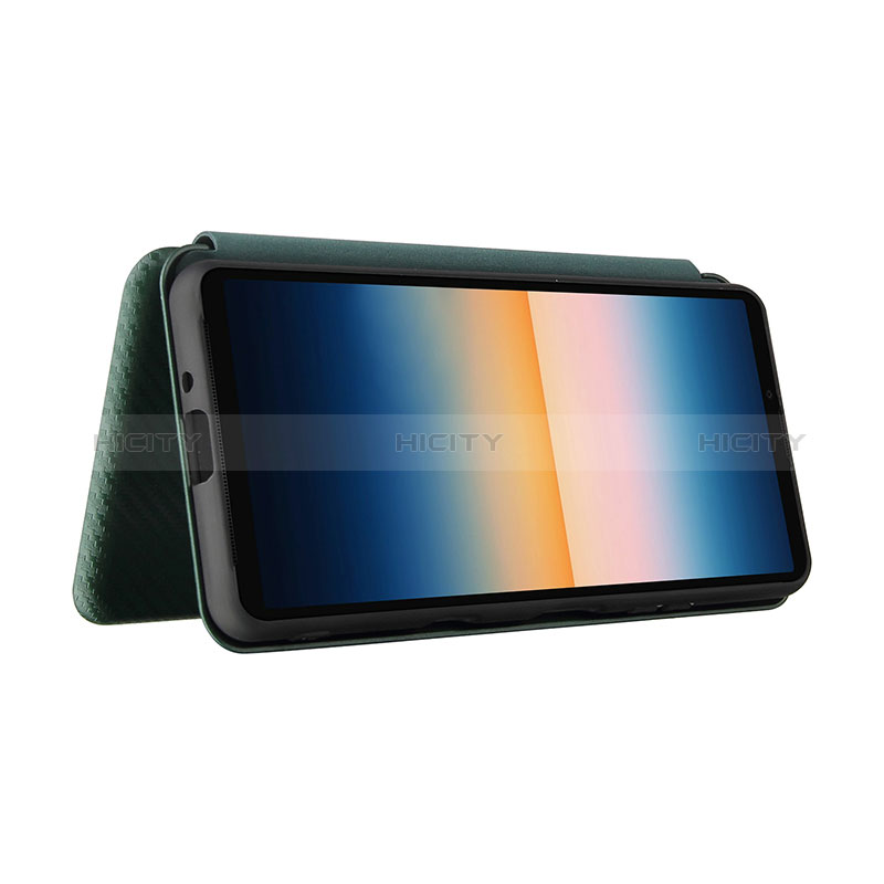 Funda de Cuero Cartera con Soporte Carcasa L04Z para Sony Xperia 10 III Lite