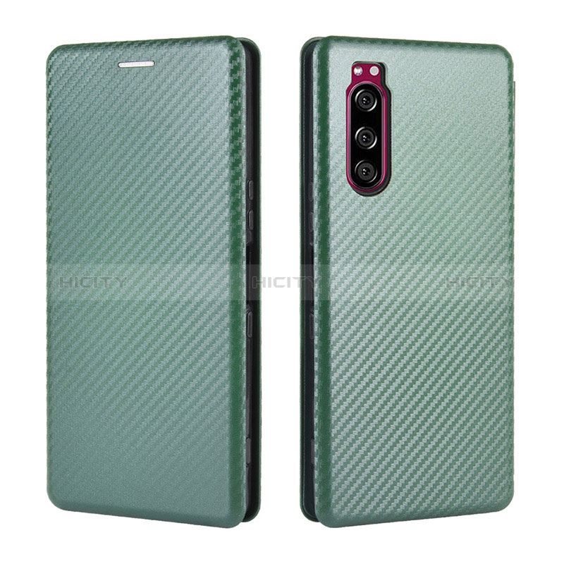 Funda de Cuero Cartera con Soporte Carcasa L04Z para Sony Xperia 5 II