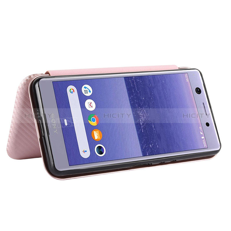 Funda de Cuero Cartera con Soporte Carcasa L04Z para Sony Xperia Ace