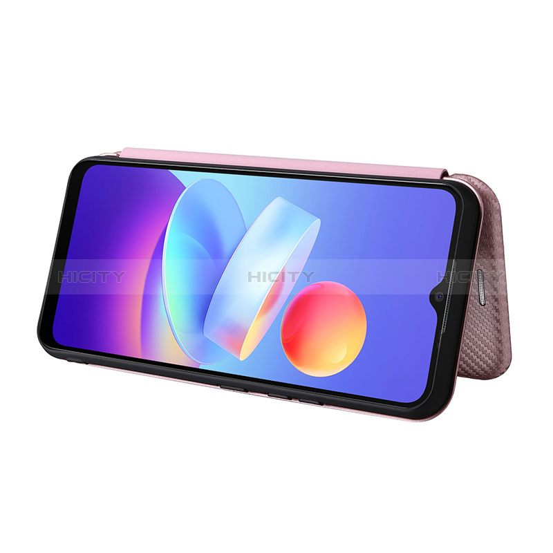 Funda de Cuero Cartera con Soporte Carcasa L04Z para Vivo Y3s (2021)