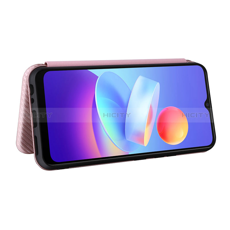 Funda de Cuero Cartera con Soporte Carcasa L04Z para Vivo Y3s (2021)