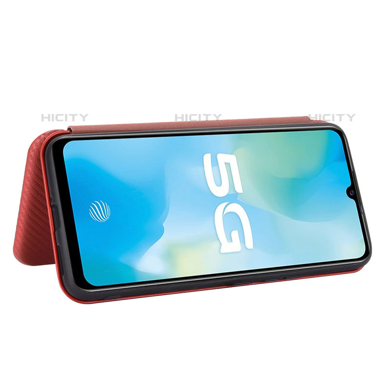 Funda de Cuero Cartera con Soporte Carcasa L04Z para Vivo Y73s 5G