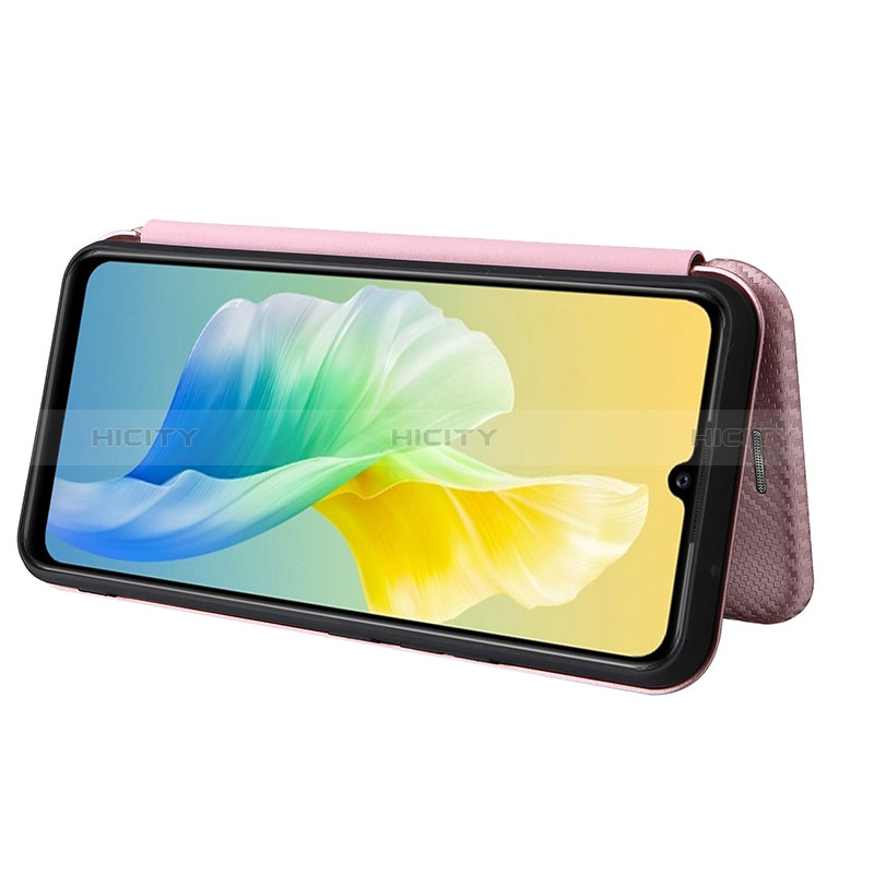 Funda de Cuero Cartera con Soporte Carcasa L04Z para Vivo Y75 4G