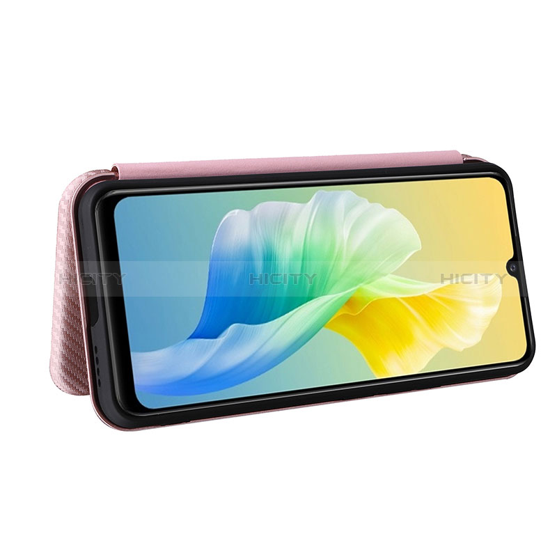 Funda de Cuero Cartera con Soporte Carcasa L04Z para Vivo Y75 4G