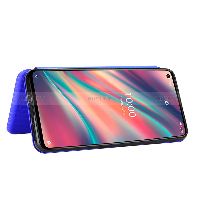 Funda de Cuero Cartera con Soporte Carcasa L04Z para Wiko View5