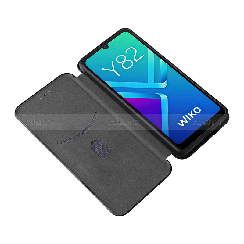 Funda de Cuero Cartera con Soporte Carcasa L04Z para Wiko Y82