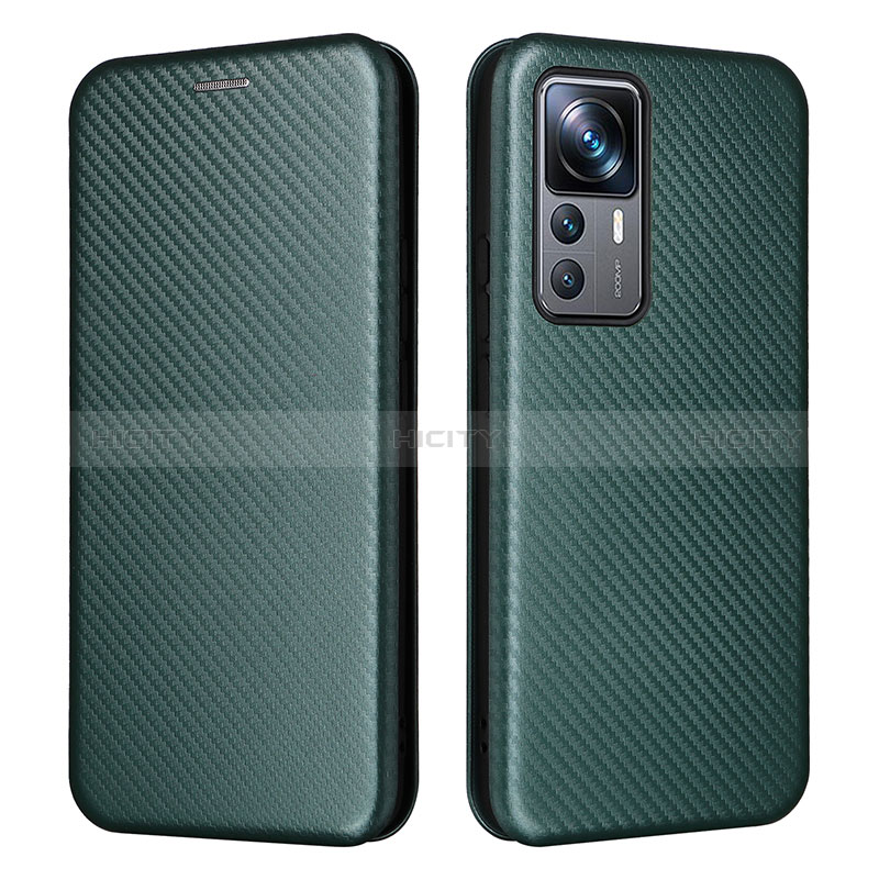 Funda de Cuero Cartera con Soporte Carcasa L04Z para Xiaomi Mi 12T 5G Verde