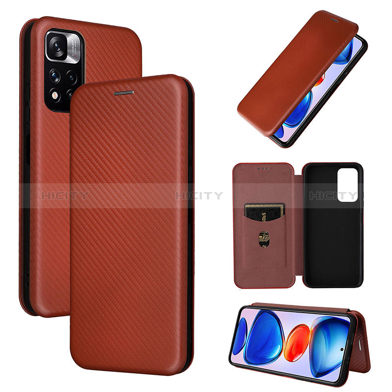 Funda de Cuero Cartera con Soporte Carcasa L04Z para Xiaomi Poco M4 Pro 5G