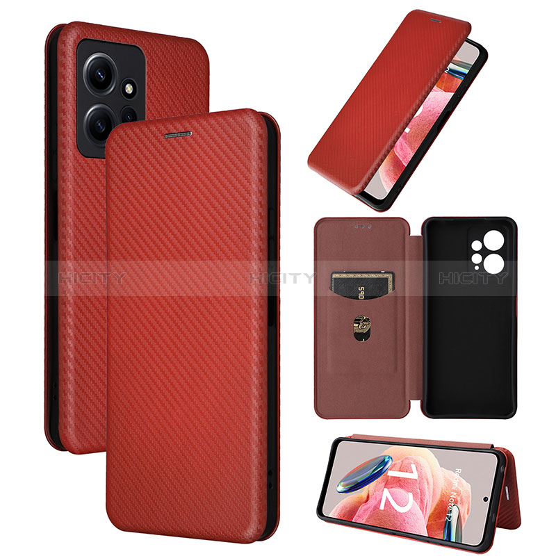 Funda de Cuero Cartera con Soporte Carcasa L04Z para Xiaomi Redmi Note 12 4G