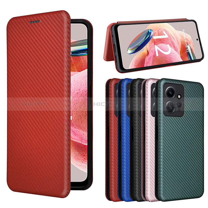 Funda de Cuero Cartera con Soporte Carcasa L04Z para Xiaomi Redmi Note 12 4G