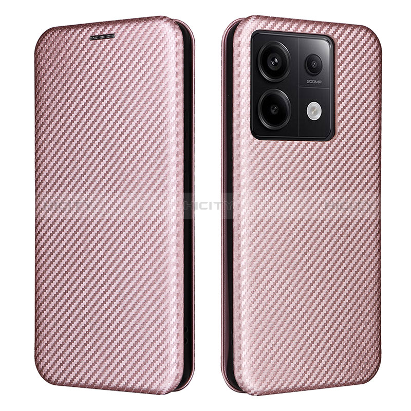 Funda de Cuero Cartera con Soporte Carcasa L04Z para Xiaomi Redmi Note 13 Pro 5G