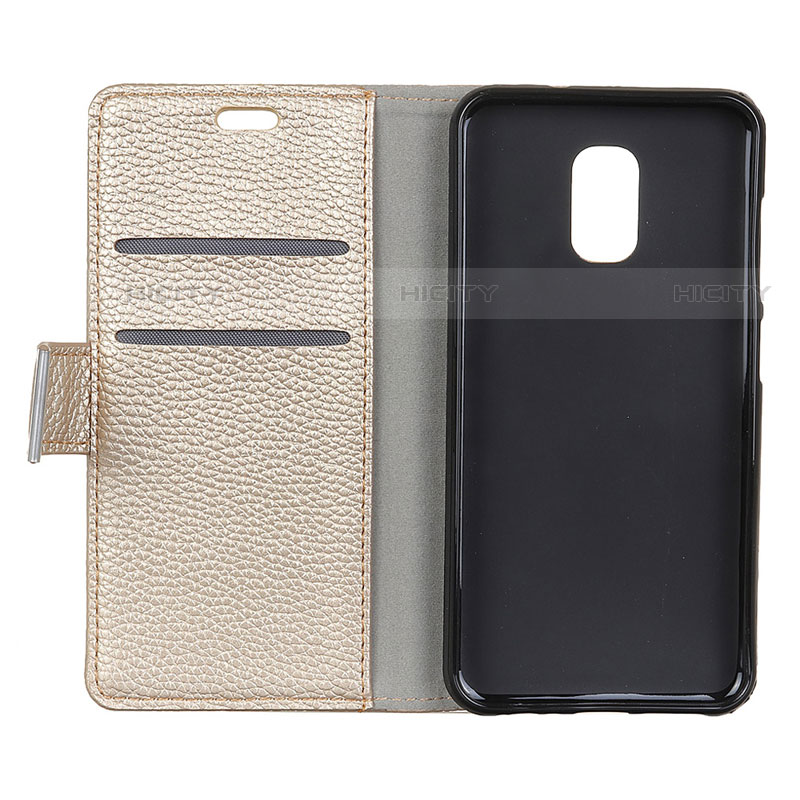 Funda de Cuero Cartera con Soporte Carcasa L05 para Asus ZenFone V Live