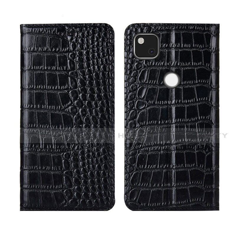 Funda de Cuero Cartera con Soporte Carcasa L05 para Google Pixel 4a