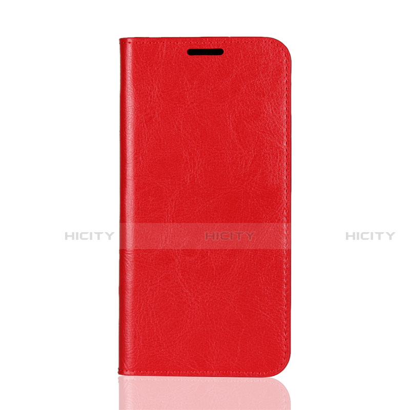 Funda de Cuero Cartera con Soporte Carcasa L05 para Huawei Mate 20 Lite Rojo