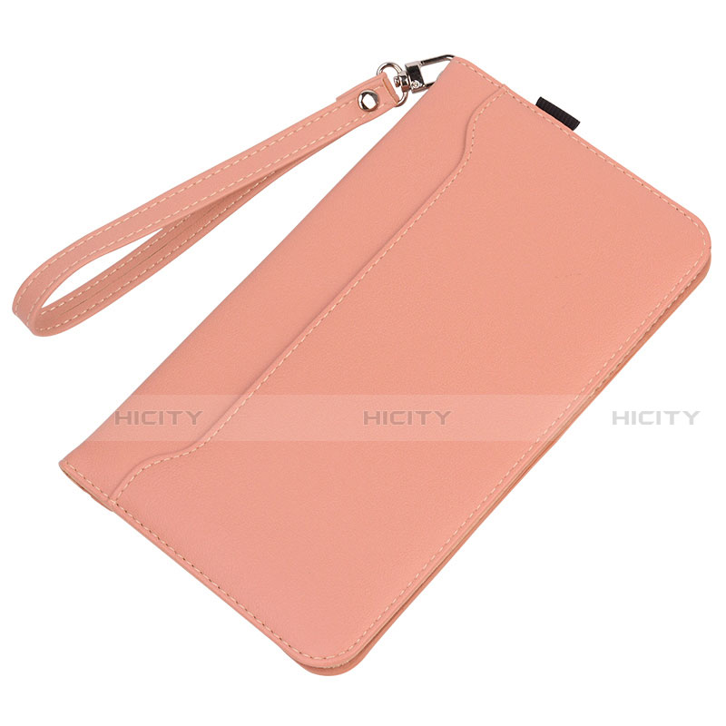 Funda de Cuero Cartera con Soporte Carcasa L05 para Huawei MatePad 10.4 Rosa