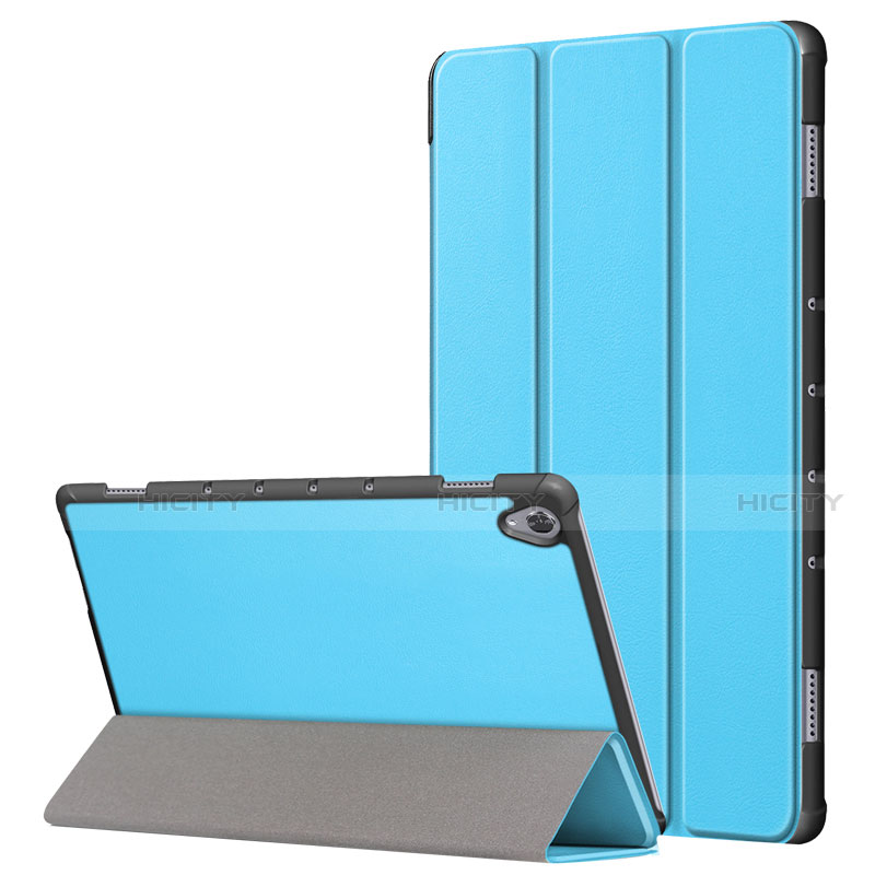 Funda de Cuero Cartera con Soporte Carcasa L05 para Huawei MatePad 10.8 Azul Cielo