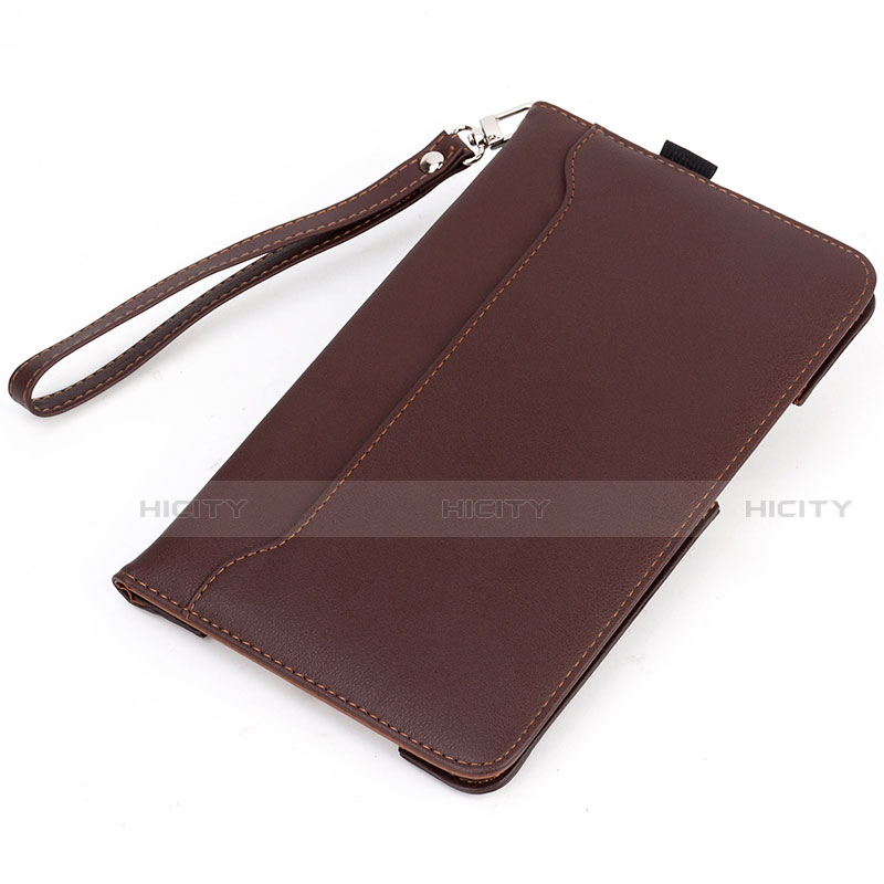 Funda de Cuero Cartera con Soporte Carcasa L05 para Huawei MatePad Marron