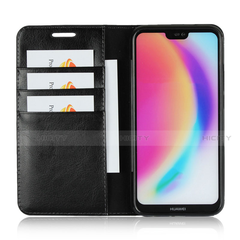 Funda de Cuero Cartera con Soporte Carcasa L05 para Huawei Nova 3e