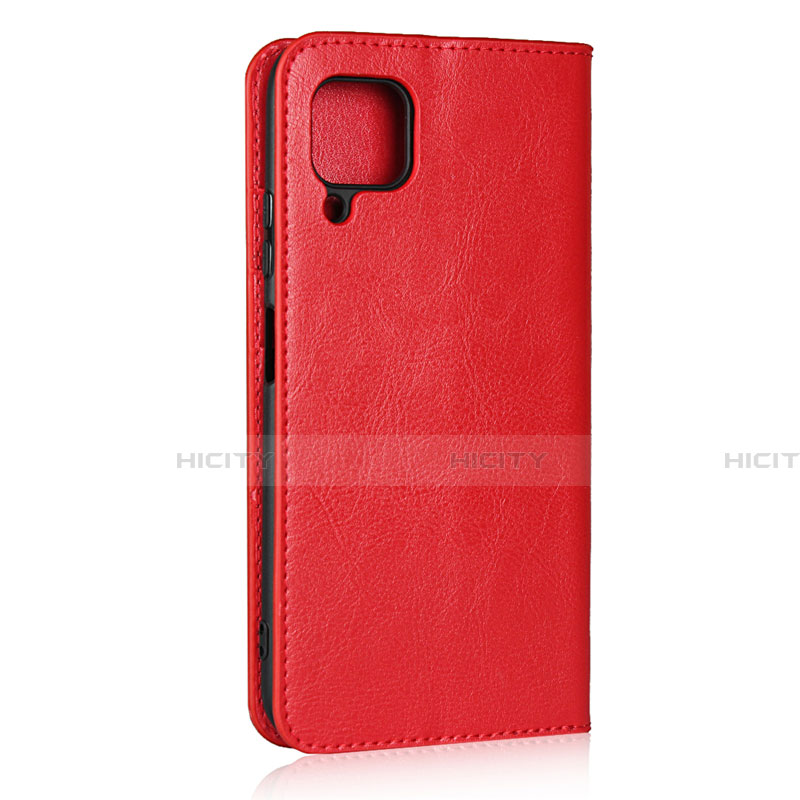 Funda de Cuero Cartera con Soporte Carcasa L05 para Huawei Nova 6 SE Rojo