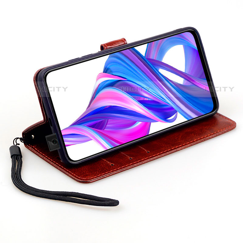 Funda de Cuero Cartera con Soporte Carcasa L05 para Huawei P Smart Pro (2019)