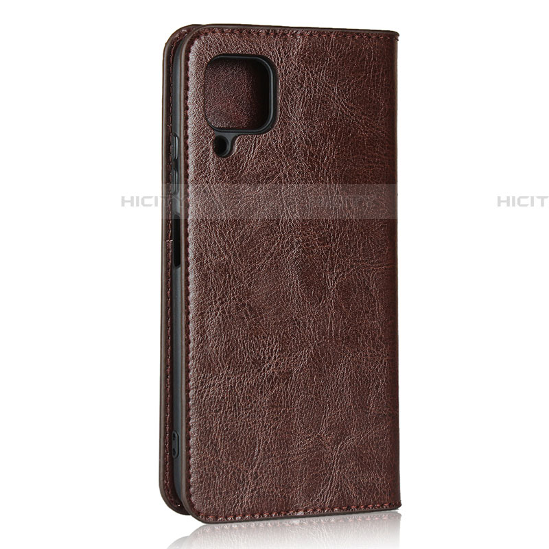 Funda de Cuero Cartera con Soporte Carcasa L05 para Huawei P40 Lite Marron