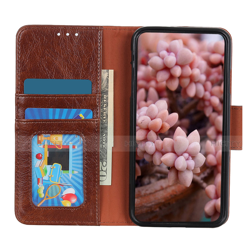 Funda de Cuero Cartera con Soporte Carcasa L05 para Huawei Y7a