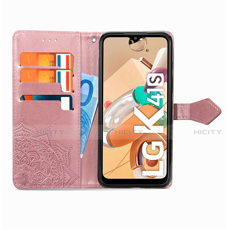 Funda de Cuero Cartera con Soporte Carcasa L05 para LG K41S