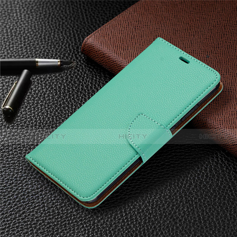 Funda de Cuero Cartera con Soporte Carcasa L05 para Nokia 5.3 Verde