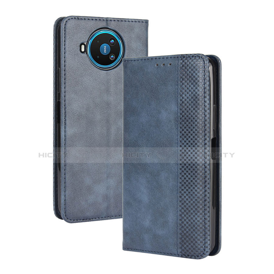 Funda de Cuero Cartera con Soporte Carcasa L05 para Nokia 8.3 5G Azul