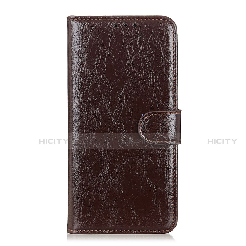 Funda de Cuero Cartera con Soporte Carcasa L05 para Nokia C3 Marron