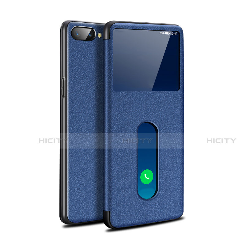 Funda de Cuero Cartera con Soporte Carcasa L05 para Oppo A12e